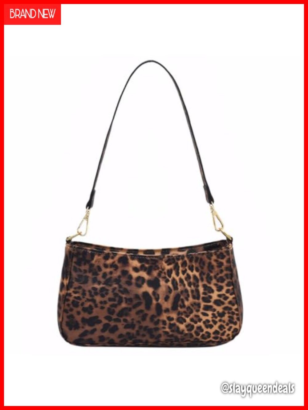 Women's Small Vegan Leather Shoulder Bag Purse with Detachable Strap